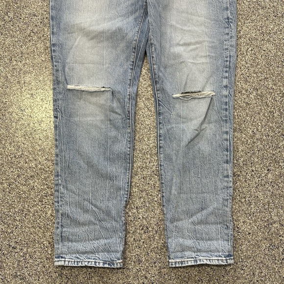 Loft Jeans Womens 6 28x29 High Rise Boyfriend Stretch Relaxed Distressed - Picture 3 of 9